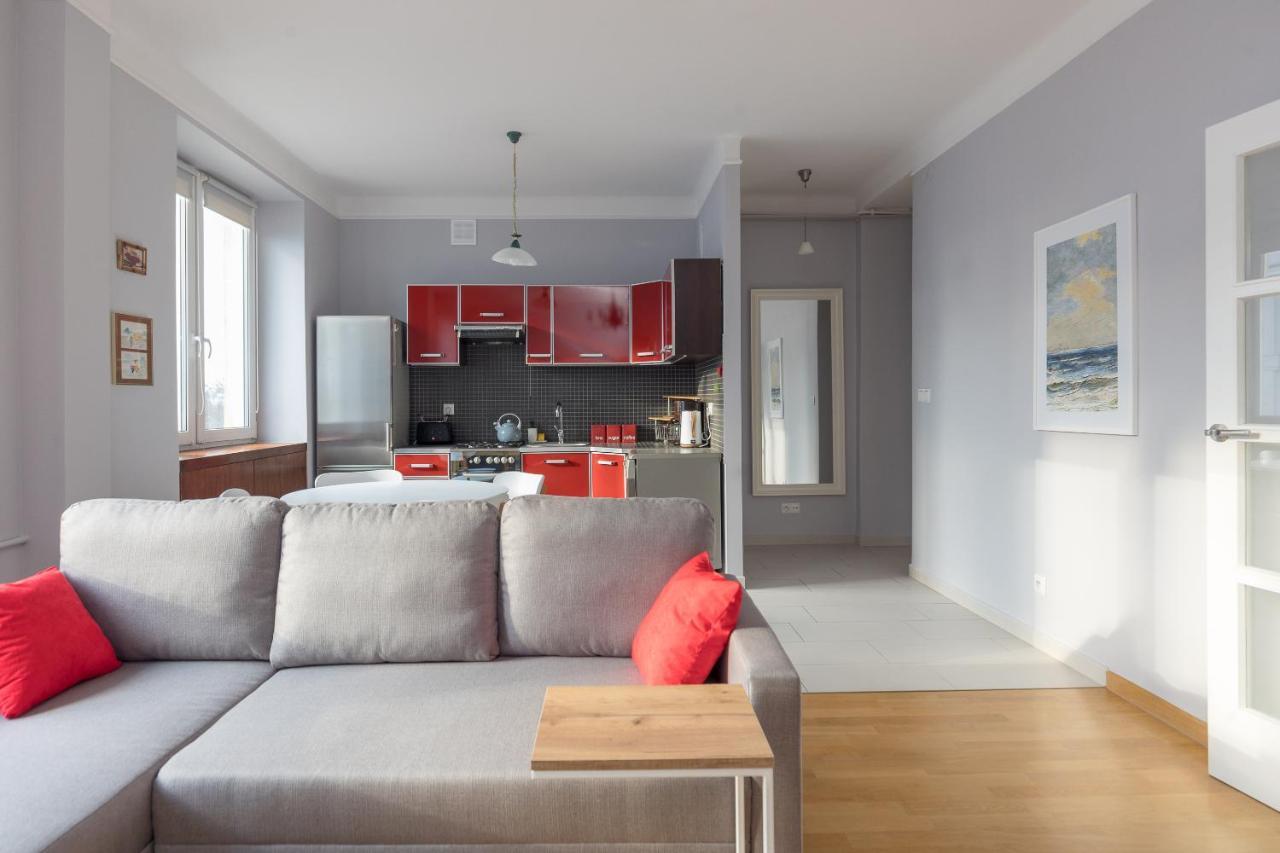 Metro Raclawicka Red Apartment 바르샤바 외부 사진